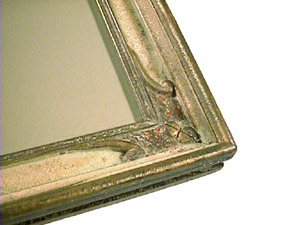 detail of art nouveau frame