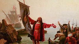 Achille Guerra -Arrival of Columbus in America