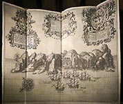 map Saint Helena by Jan Huygen van Linschoten